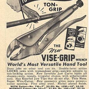 Vise Grip Ad 1949