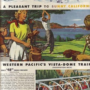 Western Pacific Ad 1949