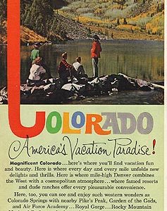 Colorado Travel Ad 1963