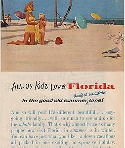 Florida Travel Ad 1962