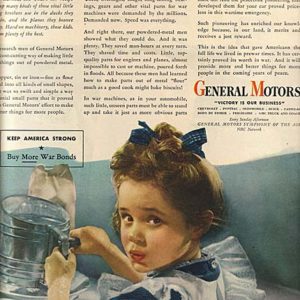 General Motors WW2 Ad September 1944