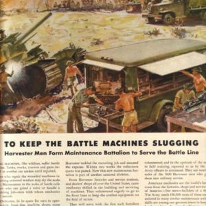 International Harvester WW2 Ad 1942