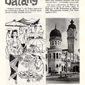 Malaya Travel Ad 1963