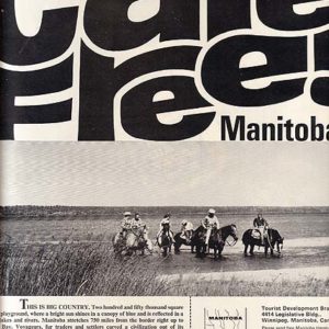 Manitoba Canada Travel Ad 1964