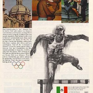 Mexico Travel Ad 1968