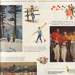 Pacific Northwest Travel Ad 1960