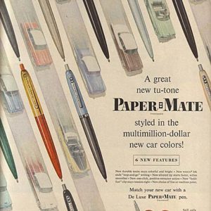 Paper-Mate Pens Ad 1955