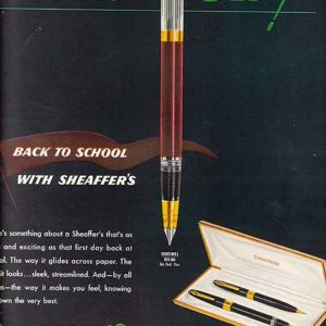 Shaeffer's Pens Ad 1950