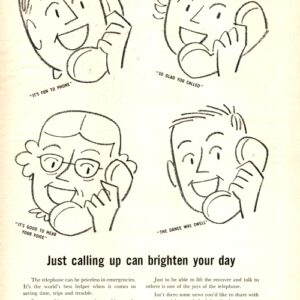 Bell Telephone Ad November 1956