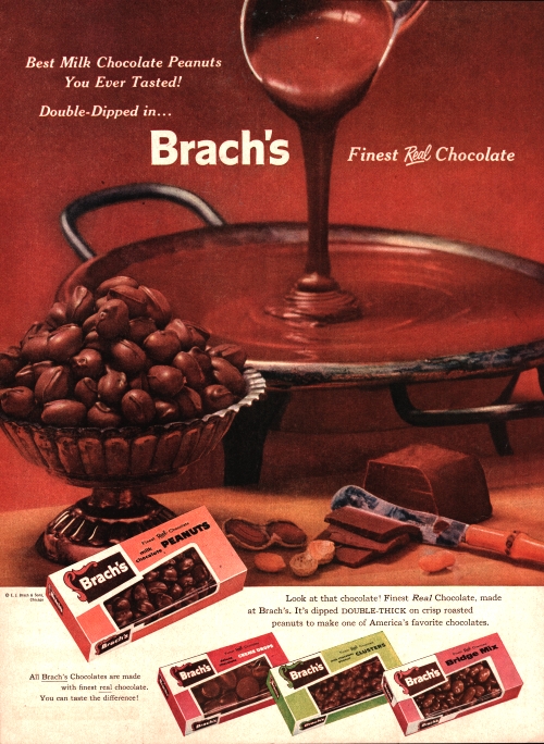 Brach's Candy Ad 1956 November - Vintage Ads and Stuff