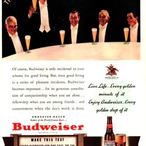 Budweiser Ad 1940