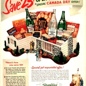 Canada Dry Ad 1952