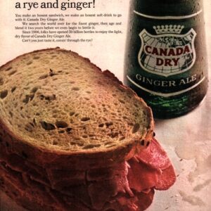 Canada Dry Ad 1965 July