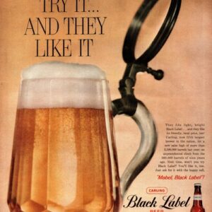 Carling Ad 1959 August