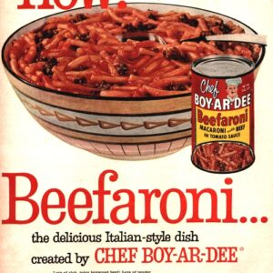 Chef Boy-Ar-Dee Ad November 1956