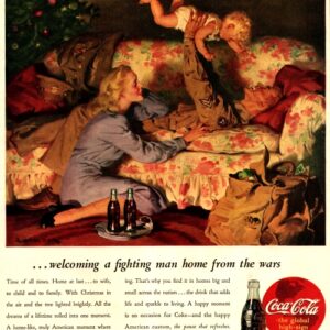 Coca Cola Ad 1945