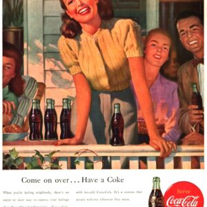 Coca Cola Ad - 1947