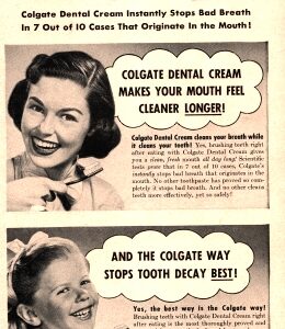 Colgate Ad 1952 August