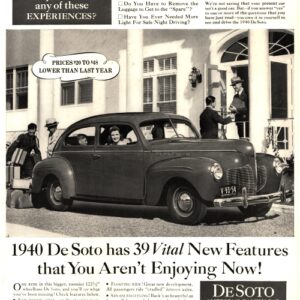 De Soto Ad 1940 March