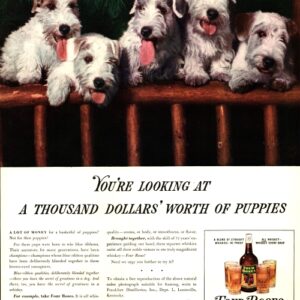 Four Roses Whiskey Ad 1938