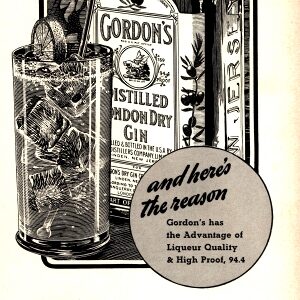 Gordon's Gin Ad 1940