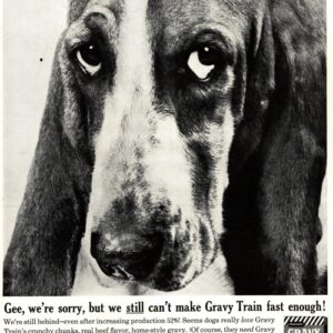 Gravy Train Ad 1961 February