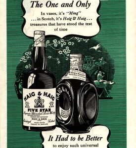 Haig & Haig Scotch Whisky Ad 1945