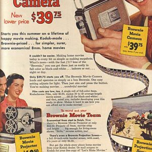 Kodak Camera Ad 1953 July