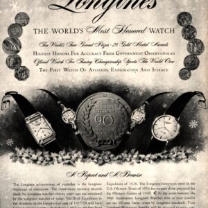 Longines Ad 1956 November