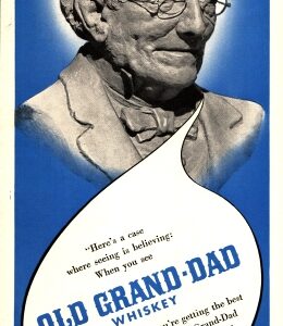 Old Grand-Dad Bourbon Whiskey Ad 1942