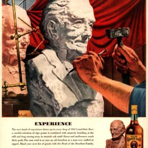 Old Grand-Dad Bourbon Whiskey Ad 1945