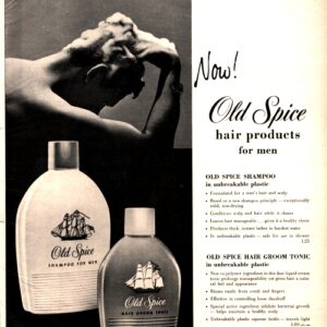 Old Spice Shampoo Ad 1956