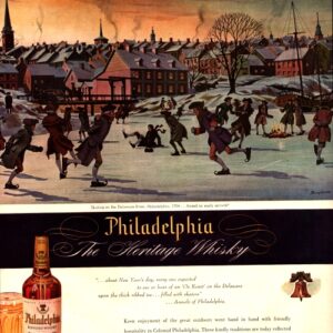 Philadelphia Whiskey Ad 1945