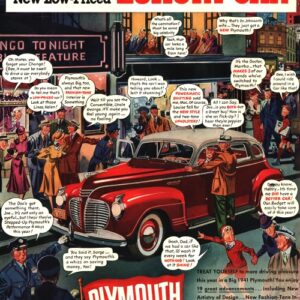 Plymouth Ad 1940 October