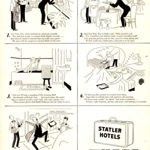 Statler Hotels Ad 1951