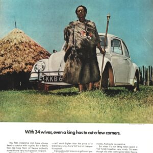 Volkswagen Bug Ad 1967 November