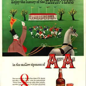 Ancient Age Bourbon Whiskey Ad 1940 October