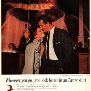 Arrow Shirts Ad 1960 March