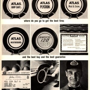 Atlas Tires Ad 1964