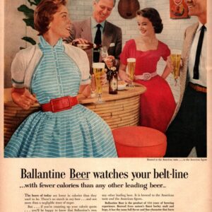 Ballantine Ad 1954