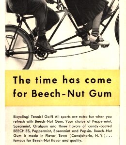 Beech-Nut Candy Ad 1940