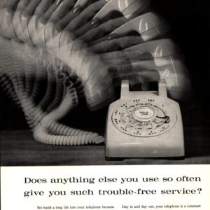 Bell Telephone Ad 1960 January