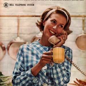 Bell Telephone Ad 1963 October