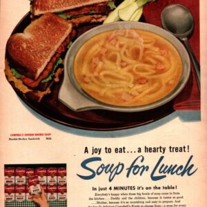 Campbell’s Ad 1954 May