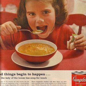 Campbell's Soup Ad 1960 June