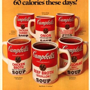 Campbell's Soup Ad 1960 March