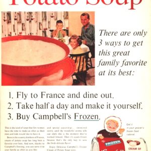 Campbell's Soup Ad 1960 October