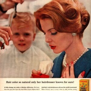 Clairol Ad 1959 August