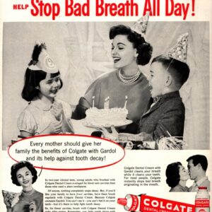 Colgate Ad 1960 March