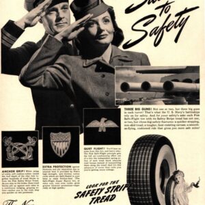 Fisk Tires Ad 1941 April